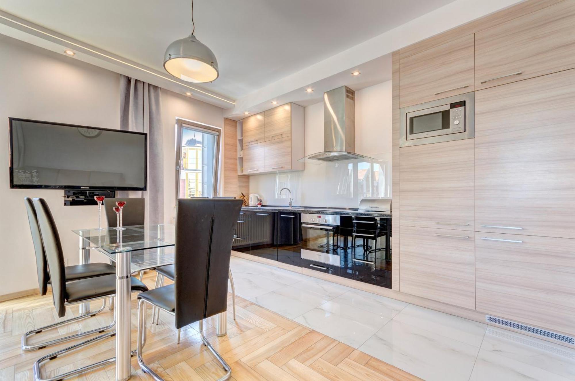 Dom & House - Old Town Waterlane Apartment Gdansk Bagian luar foto